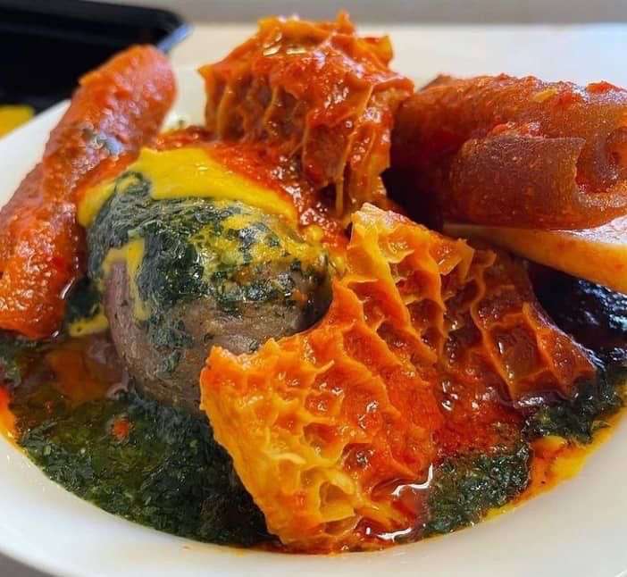 Cooking Amala & Ewedu